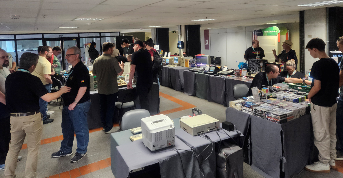 Feira de itens retrô